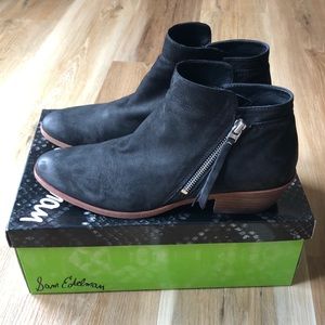 Sam Edelman “Packer” black ankle boot Sz 11